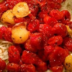 Roasted Tomatoes with Garlic recipe