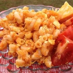 Baked Macaroni and Cheese with Tomato recipe