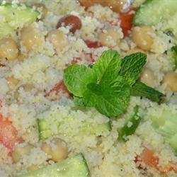 Chickpea and Couscous Delight recipe