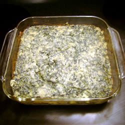 Savory Spinach Casserole recipe