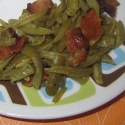 Green Bean and Bacon Saute recipe