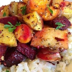 Savory Roasted Root Vegetables recipe