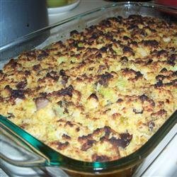 Oyster and Cornbread Dressing recipe
