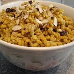 Indian Curried Barley Pilaf recipe