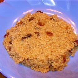 Couscous with Dried Cherries recipe