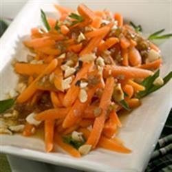 Spectacular Marsala Glazed Carrots with Hazelnuts recipe