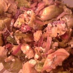 Bacon and Blue Brussels Sprouts recipe