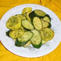 Dill and Butter Squash recipe