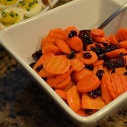 Carrots with Dried Cherries recipe