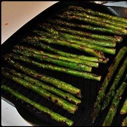 Drunken Grilled Asparagus recipe