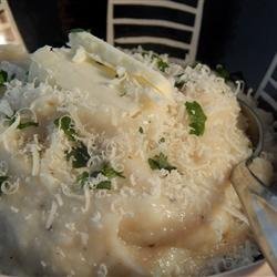 Garlic Mashed Cauliflower recipe