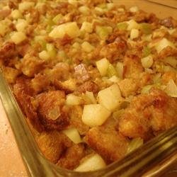 Potato Sausage Stuffing recipe