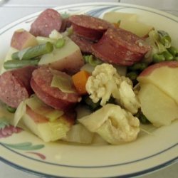 Finnish Bologna & Vegetable Casserole recipe