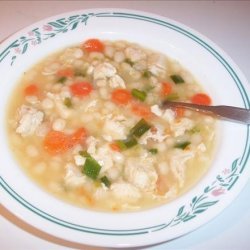 Navy Bean Soup With Chicken recipe