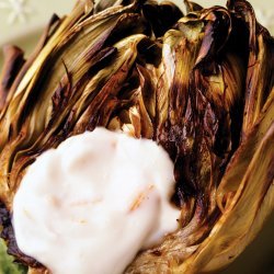 Grilled Garlic Artichokes recipe