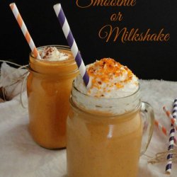 Pumpkin Pie Milkshake recipe