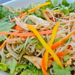 Teriyaki Chicken Noodle Salad recipe