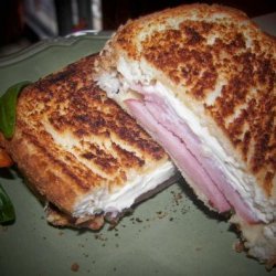 Sue's Grilled Ham and Cheese (Croque Monsieur) recipe