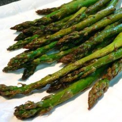Grilled Asparagus With Lemon & Mint recipe