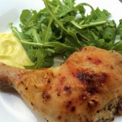 Crispy Salt Crusted Chicken With Roasted Shallots recipe