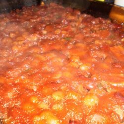 Baked Beans Smoked With a Kick recipe