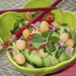 Herb and Chickpea Salad recipe