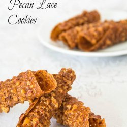 Pecan Lace Cookies recipe