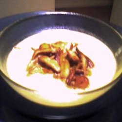Cream of Shiitake and Corn Soup recipe