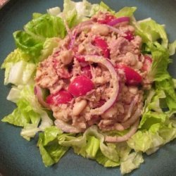 Tuna and White Bean Salad With Dijon Dressing recipe