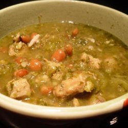 Tomatillo Pork Chili Verde Stew (Crock Pot or Slow Cooker) recipe