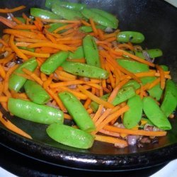 Snow Peas and Carrots recipe