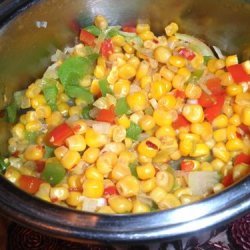 Corn With Chile Peppers recipe