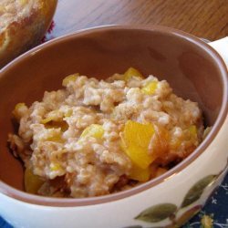 Oven Oatmeal - Peach recipe