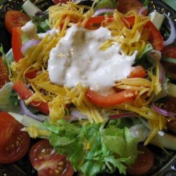 Layered Summer Salad recipe