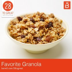 My Favorite Granola recipe