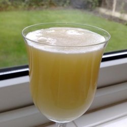 Fizzy Pineapple Cooler With a Hint of White Chocolate recipe