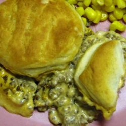 Easy Hamburger and Biscuit Bake recipe