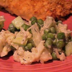 Creamy Cauliflower-Pea Medley recipe