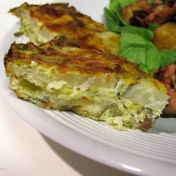 Green Chile Potato Tart recipe
