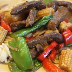 Spicy Chinese Stir Fry Beef recipe