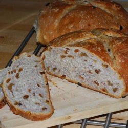 Sourdough Raisin Walnut Bread (Abm) recipe