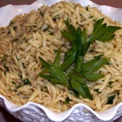 Orzo with Brown Butter and Parsley recipe