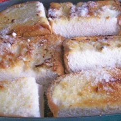 Pan-Fried Garlic Bread recipe