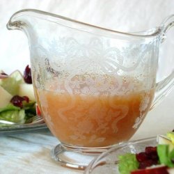 Fruity Vinaigrette Dressing & Salad recipe