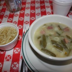 Schmeckfest  Green String  Bean Soup recipe