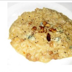 Risotto With Gorgonzola And Toasted Walnuts recipe