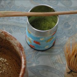 Preparing Matcha (Japanese Powdered Green Tea) recipe