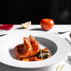 Shrimp Scampi With Spinach recipe