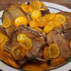 Roasted Duck With Kumquat Sauce recipe