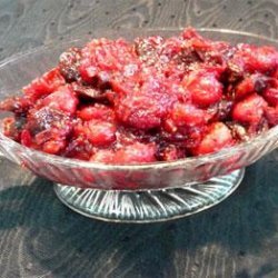 Cranberry Sauce With Dried Cherries recipe